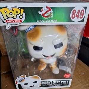 Funko Burnt Stay Puft Vinyl Figure - White and Orange